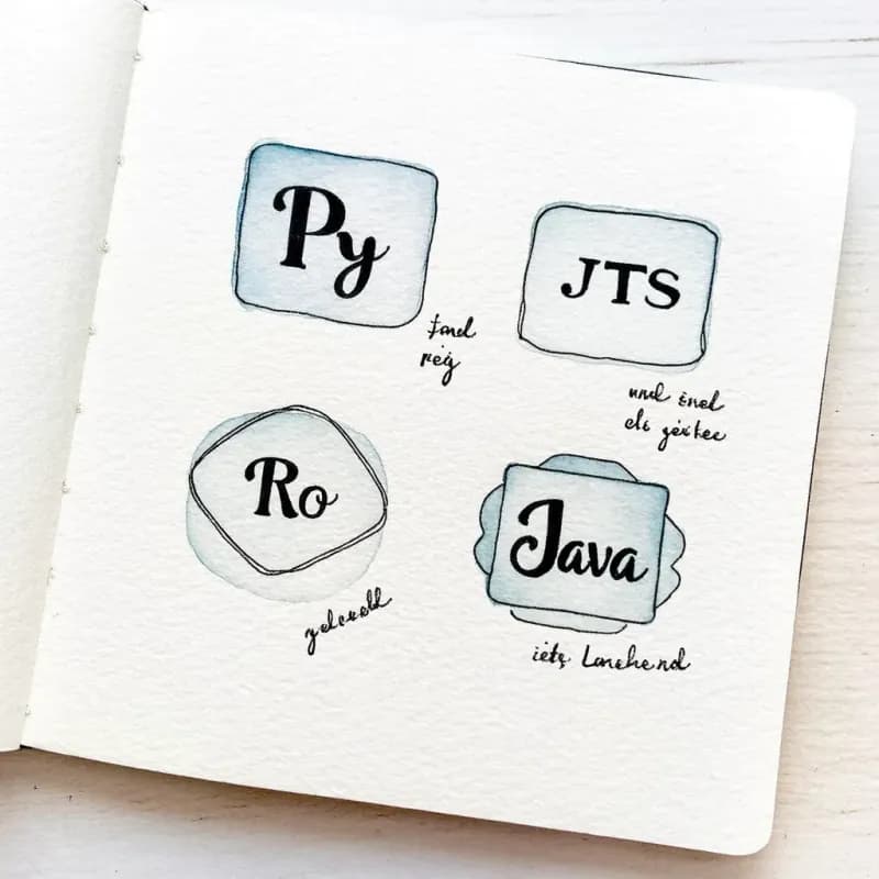 Fan of language badges: Py, JS, TS, Go, Rs, Java
