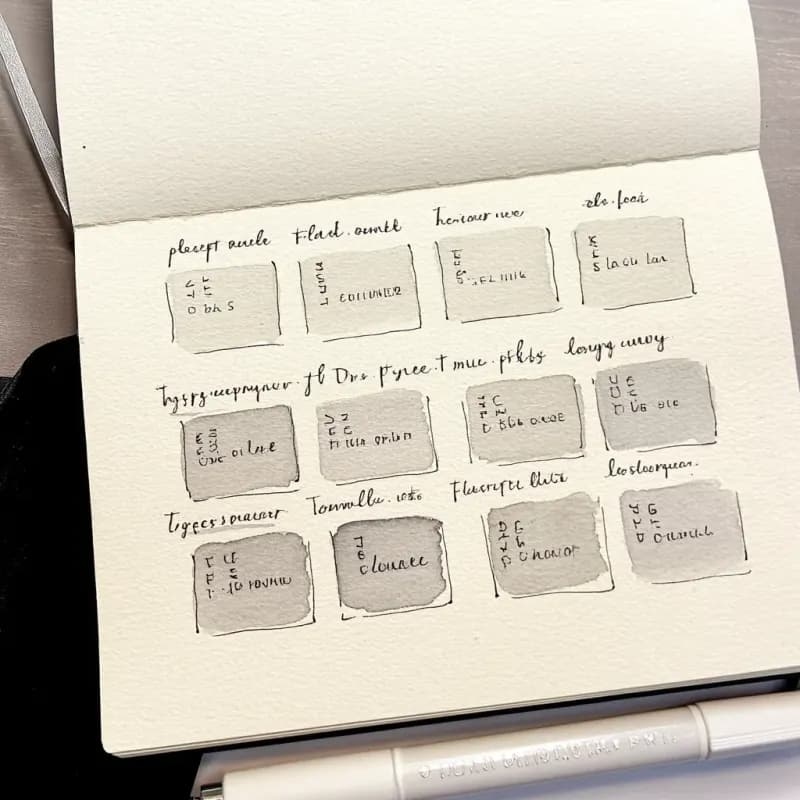 Tiny flowchart at top above a larger print-ready version of the same diagram